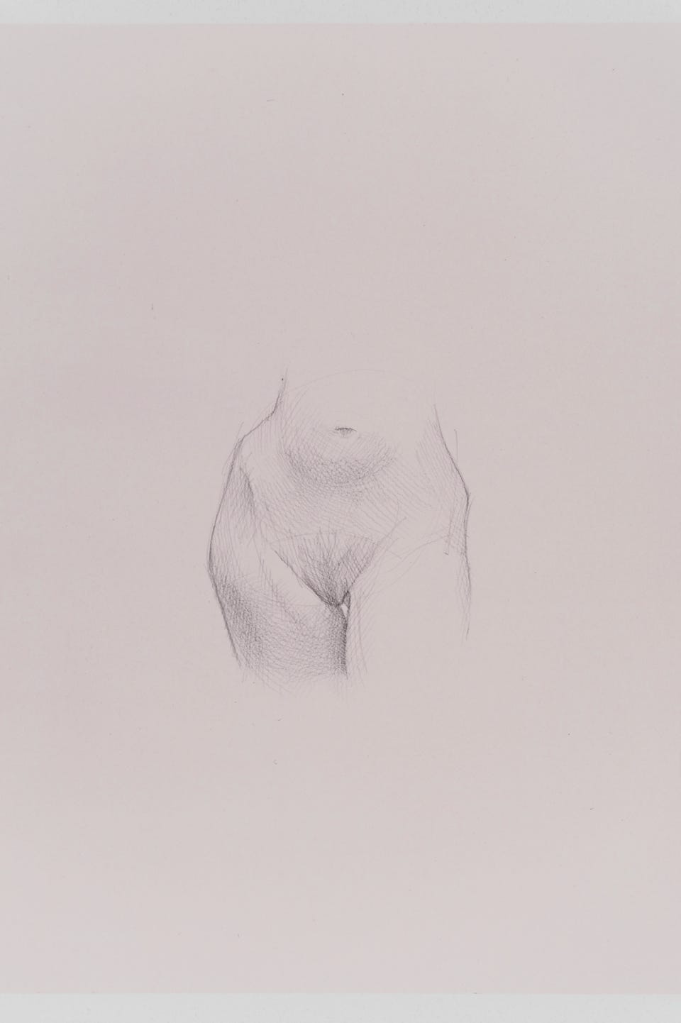 silverpoint, metalpoint, drawing, life drawing, nude figure, Tom Mazzullo