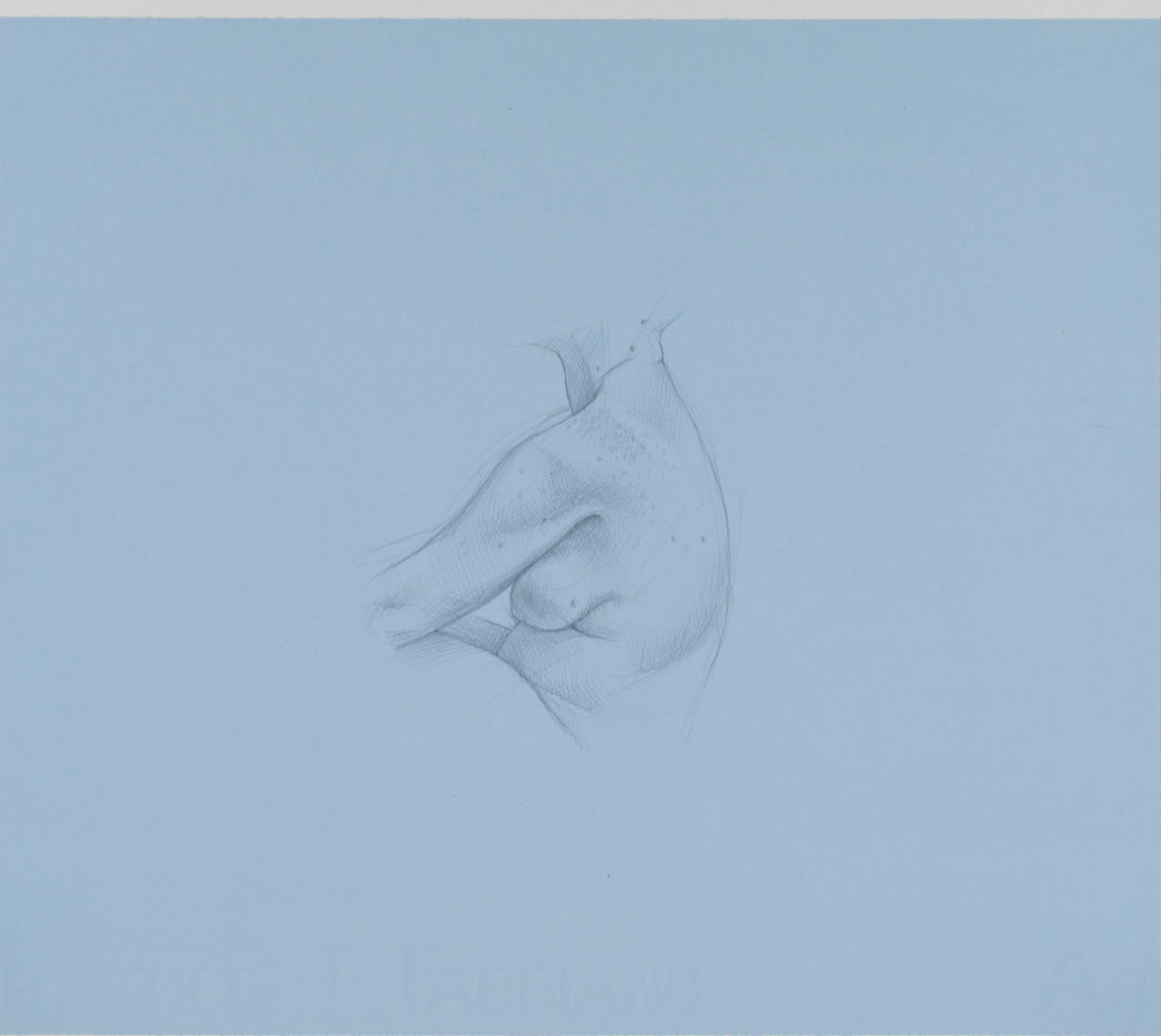 silverpoint, metalpoint, drawing, life drawing, nude figure, Tom Mazzullo